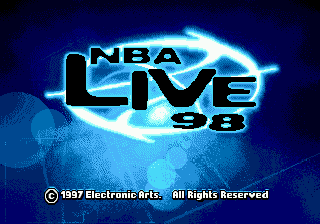 Заставка игры NBA Live 98
